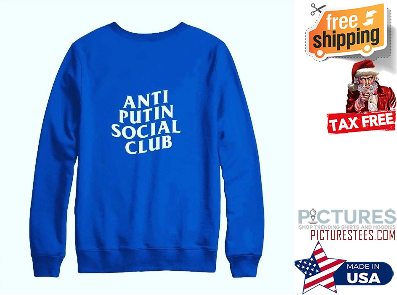 Anti Putin Social Club No War Shirt