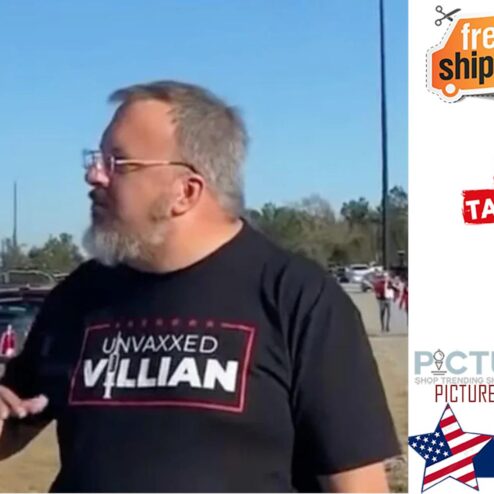 Anti-Vaxxer unvaxxed Villian shirt