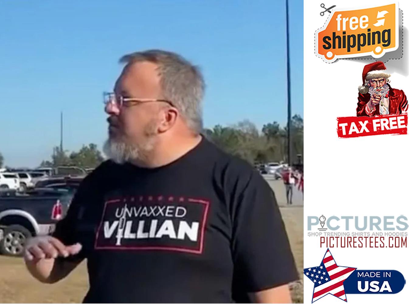 Anti-Vaxxer unvaxxed Villian shirt