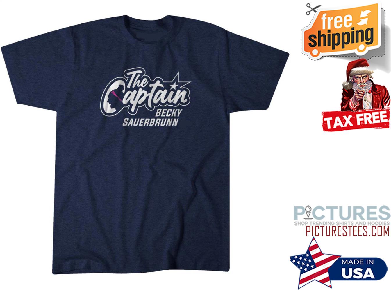 Becky Sauerbrunn the captain shirt