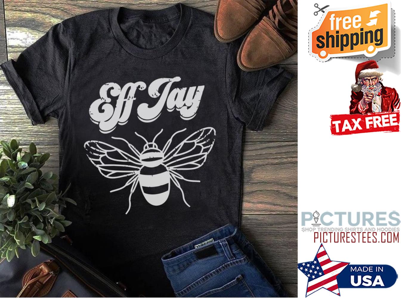 Bee Eff Jay shirt
