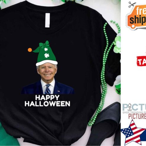 Biden Happy Halloween St Patrick's Day shirt