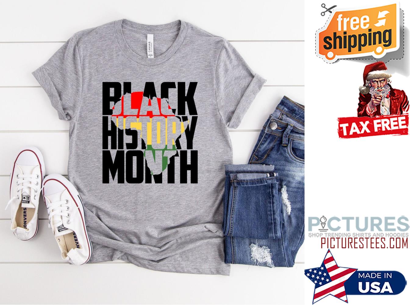 Black History Month shirt