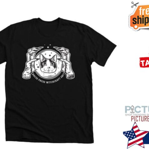 Cat Hocus Pocus Witchcraft shit shirt