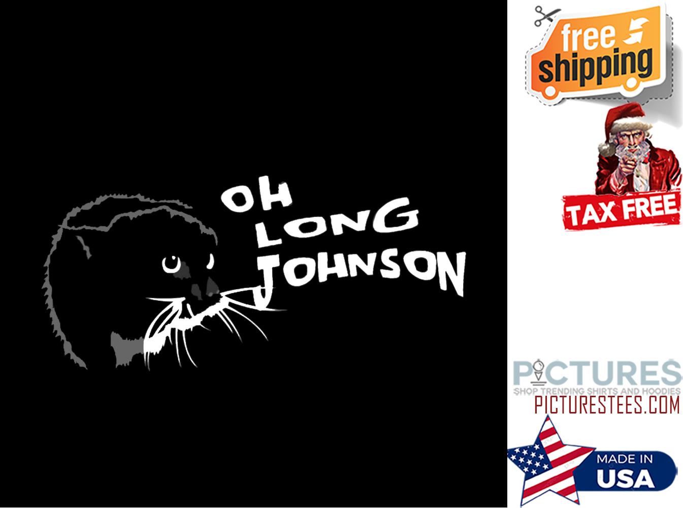 Oh Long Johnson Cat Retro Vintage Gift' Men's T-Shirt