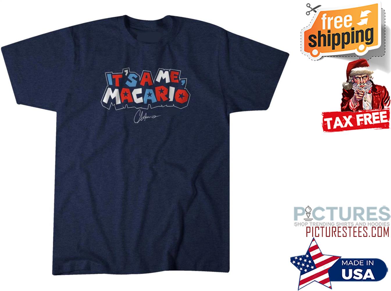Catarina Marcario it's a me signature shirt