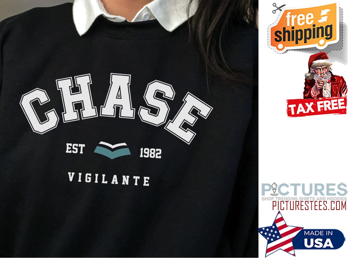 Chase Est 1982 Vigilante Peacemaker shirt Chase Est 1982 Vigilante Peacemaker shirt