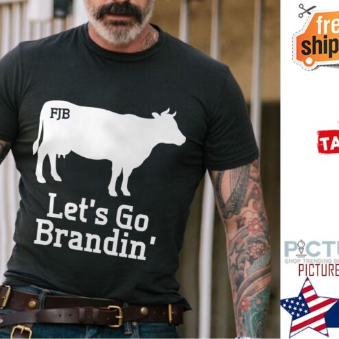 Cow FJB let's go Brandin' shirt