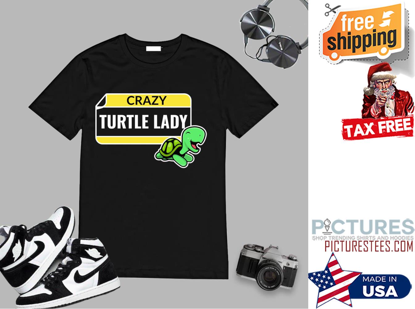Crazy Turtle Lady shirt