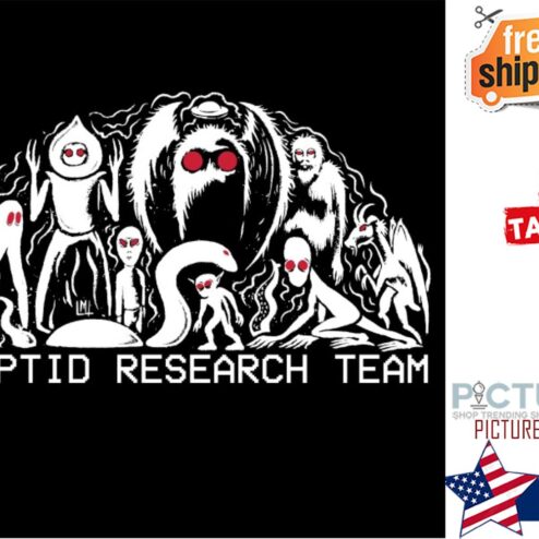 Cryptid research team shirt