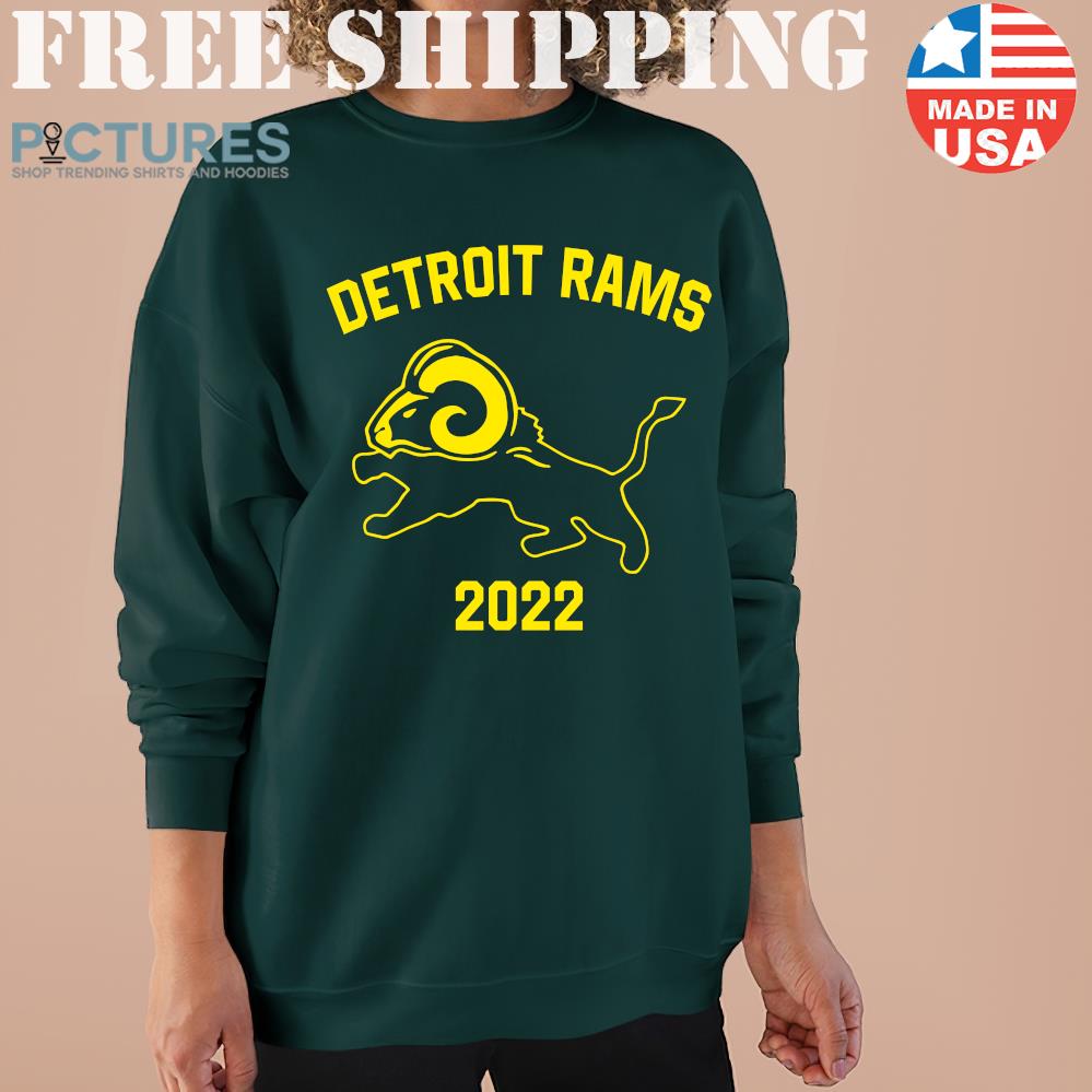 Detroit Rams Inspired Shirt, hoodie, sweater, long sleeve and tank top