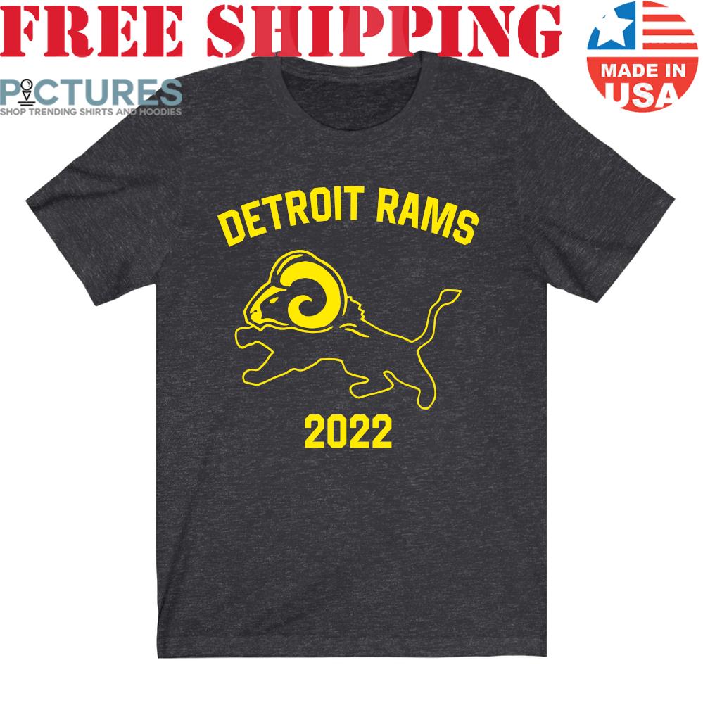 Get Detroit Rams Buffalo LA 2022 Shirt For Free Shipping • Custom Xmas Gift