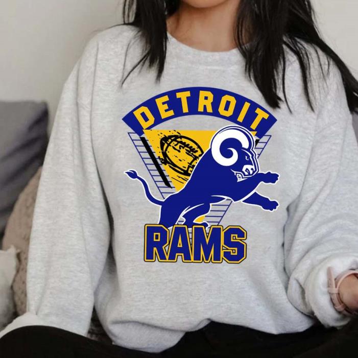 Detroit rams logo 2022 shirt, hoodie, sweater, long sleeve and tank top