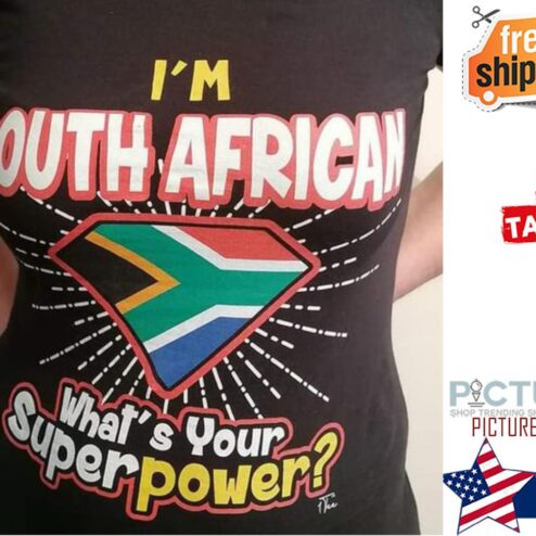 Diamond I'm South African what's your super power shirt
