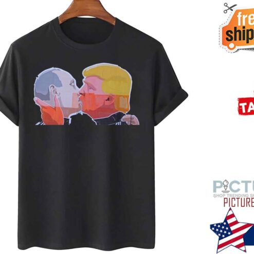Donald Trump Putin Kissing LGBT shirt