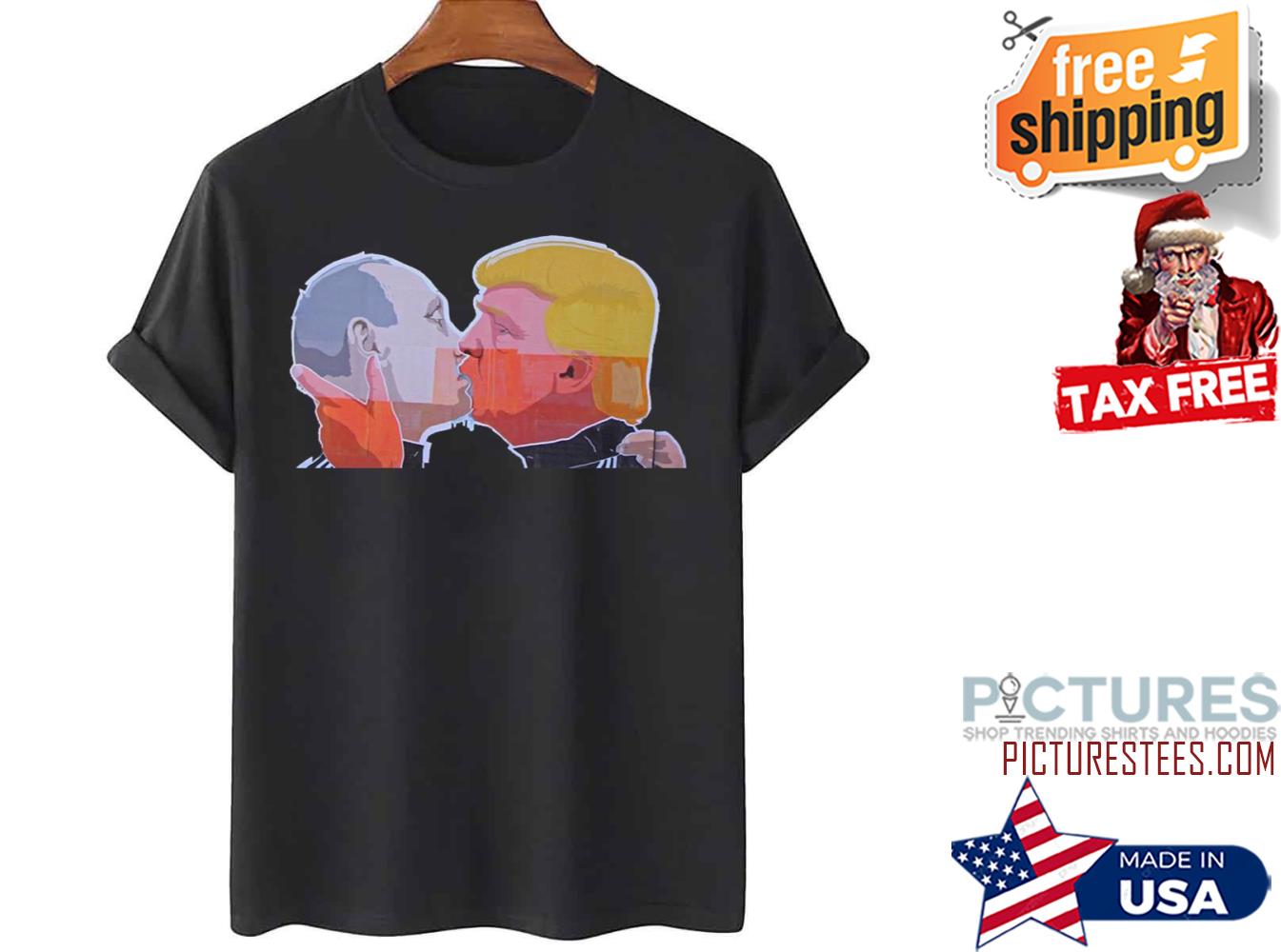 Donald Trump Putin Kissing LGBT shirt