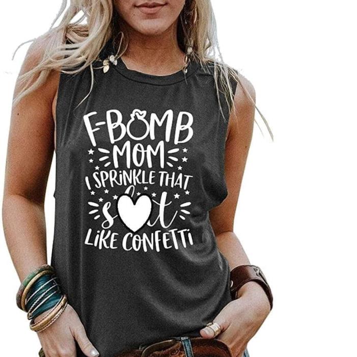F-bomb mom i sprinkle that sat like confetti heat Gildan Ultra Cotton T-shirt