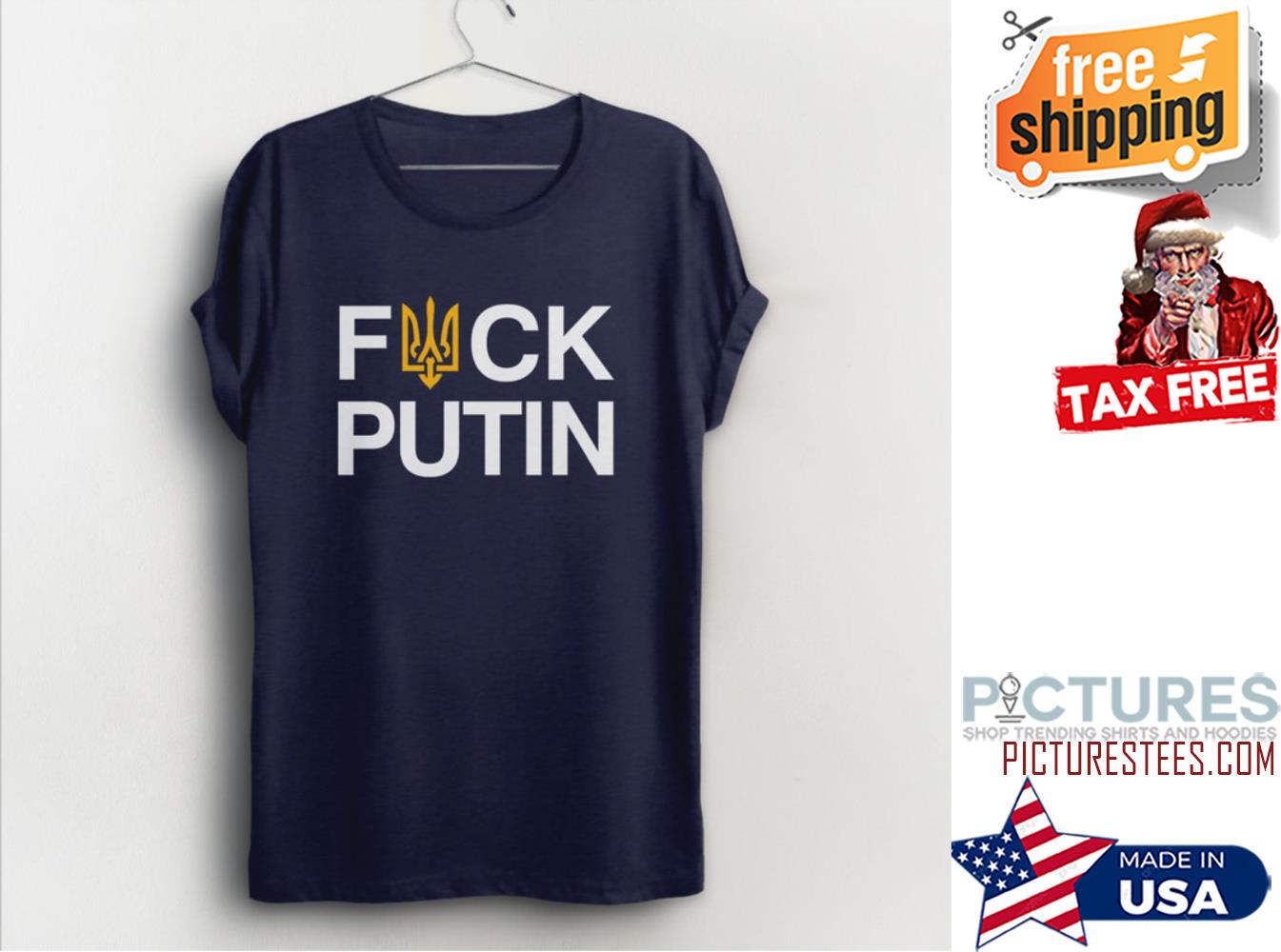 Fuck Putin I stand with Ukraine shirt