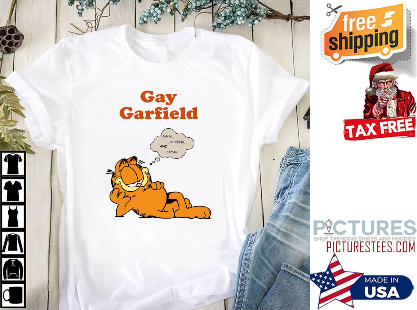 Garfield Lasagna is Life 17 oz Latte Mug