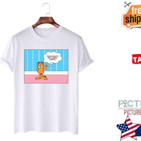 Gay Garfield Protect Trans Kids LGBT shirt