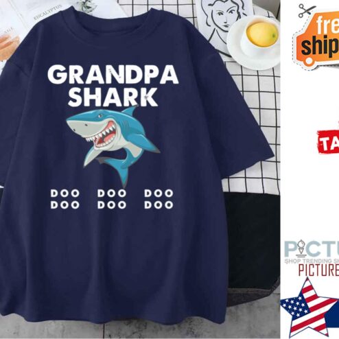 Grandpa Shark Doo Doo Doo Father’s Day shirt