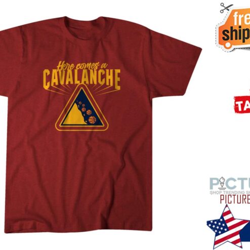 Here comes a Cavalanche basketball shirt