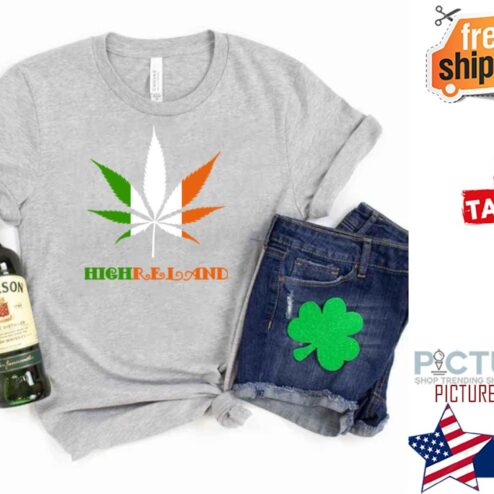 Highreland Irish Flag St Patrick’s Day Irish Flag shirt