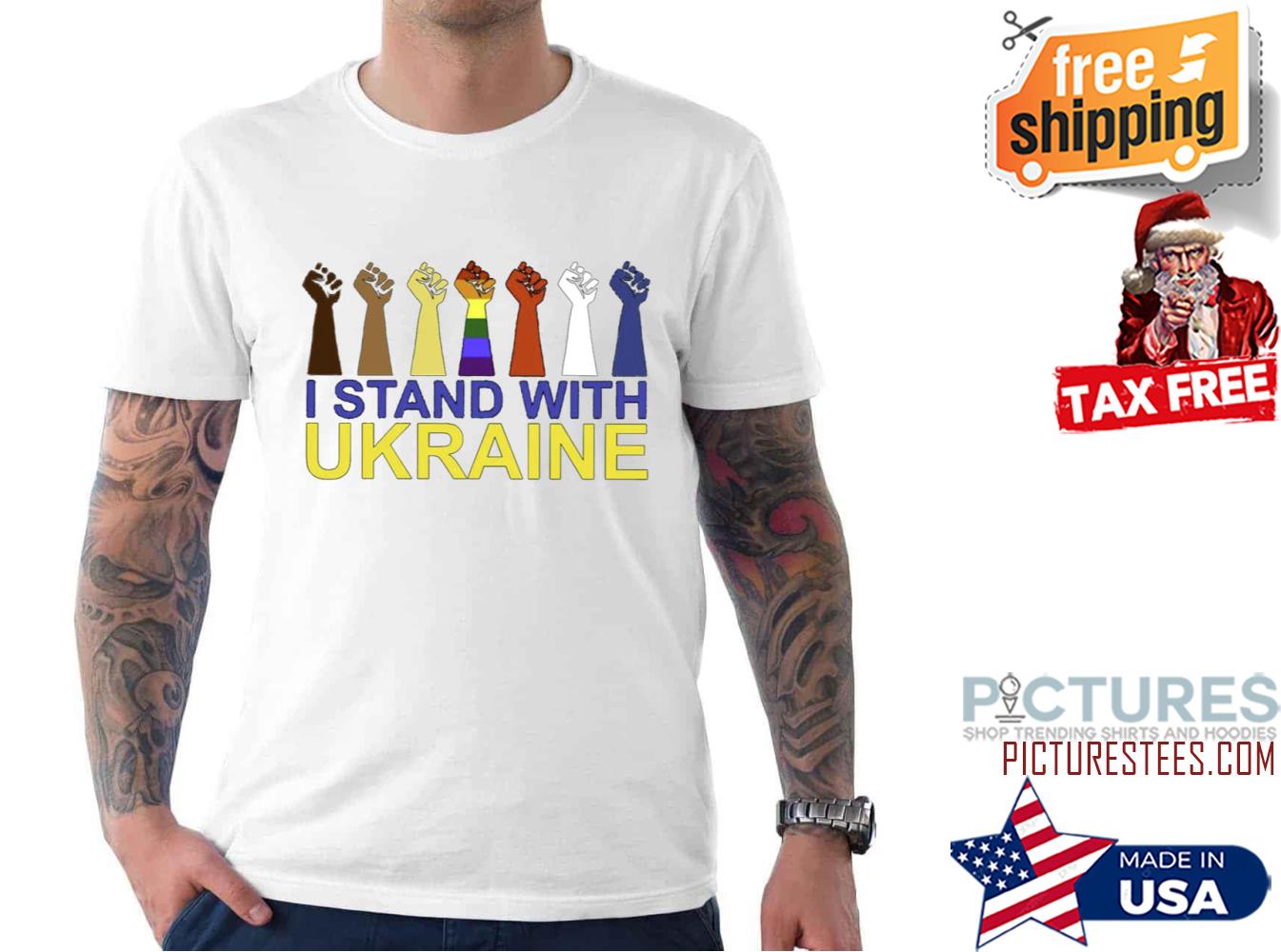 I Stand With Ukraine Anti Putin shirt