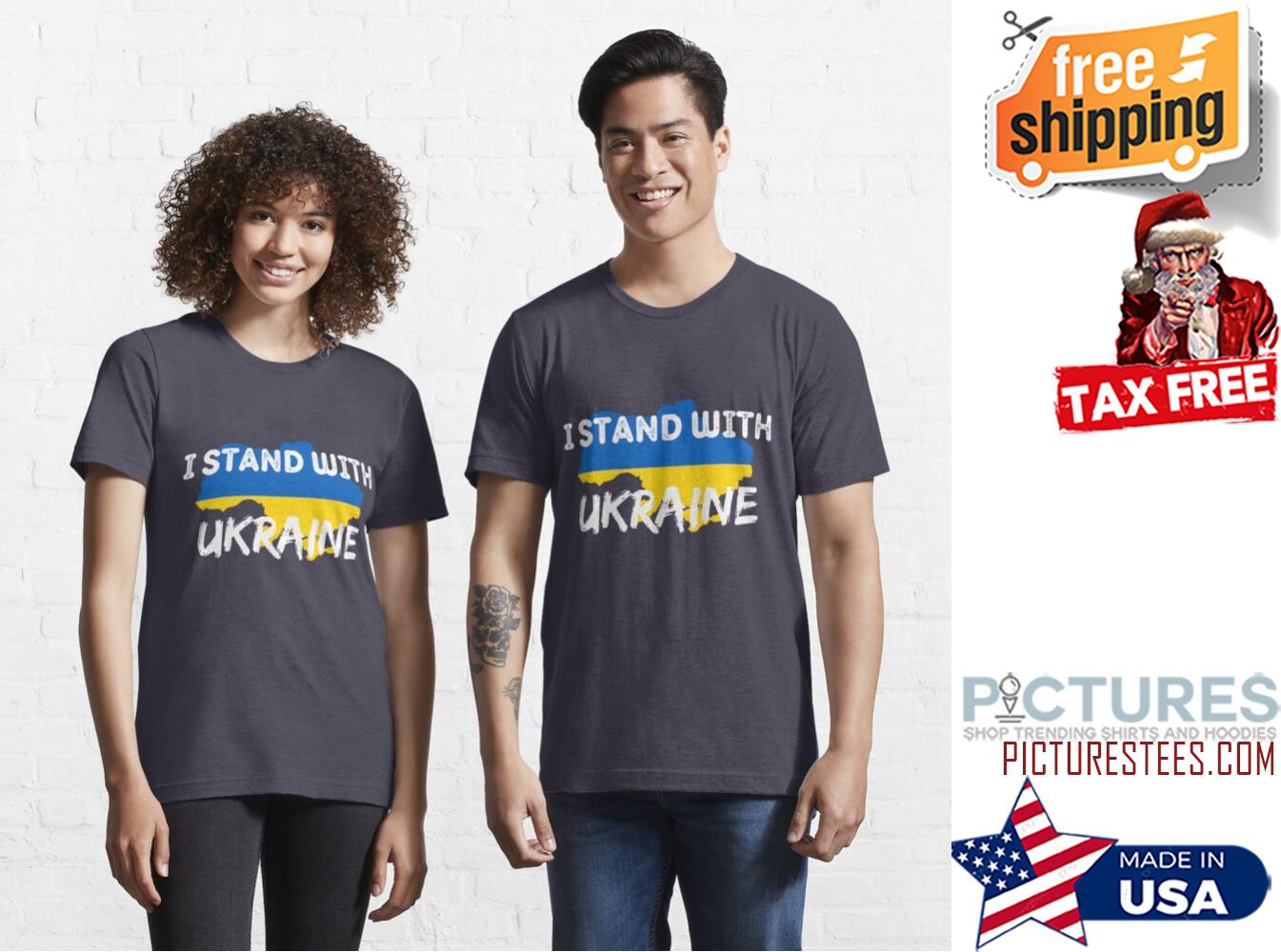 I Stand With Ukraine Support Ukraine Shirt