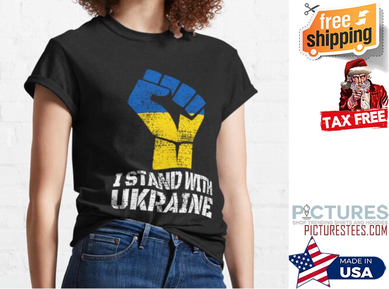 I STAND WITH UKRAINE Vintage shirt