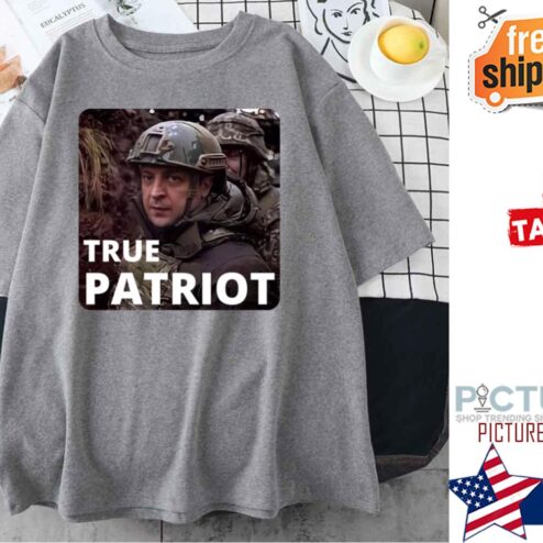 I Stand With Ukraine Zelensky True Patriot shirt