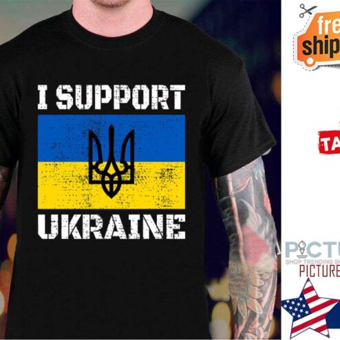 I Support Ukraine Vintage shirt