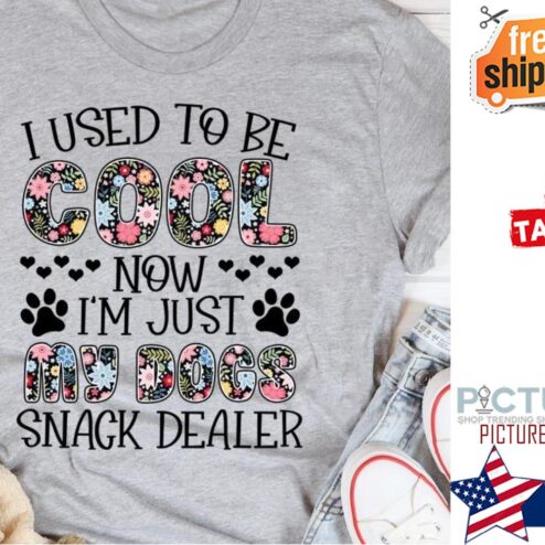 I used to be cool now I'm just my dogs snack dealer shirt