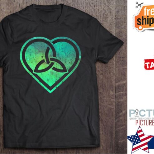 Irish Ireland Celtic Knot Heart St Patrick's day shirt