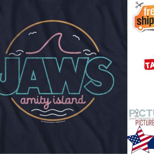 Jaws amity island shirt