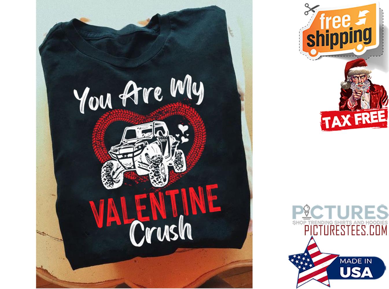 Jeep you are my valentine crush shirt