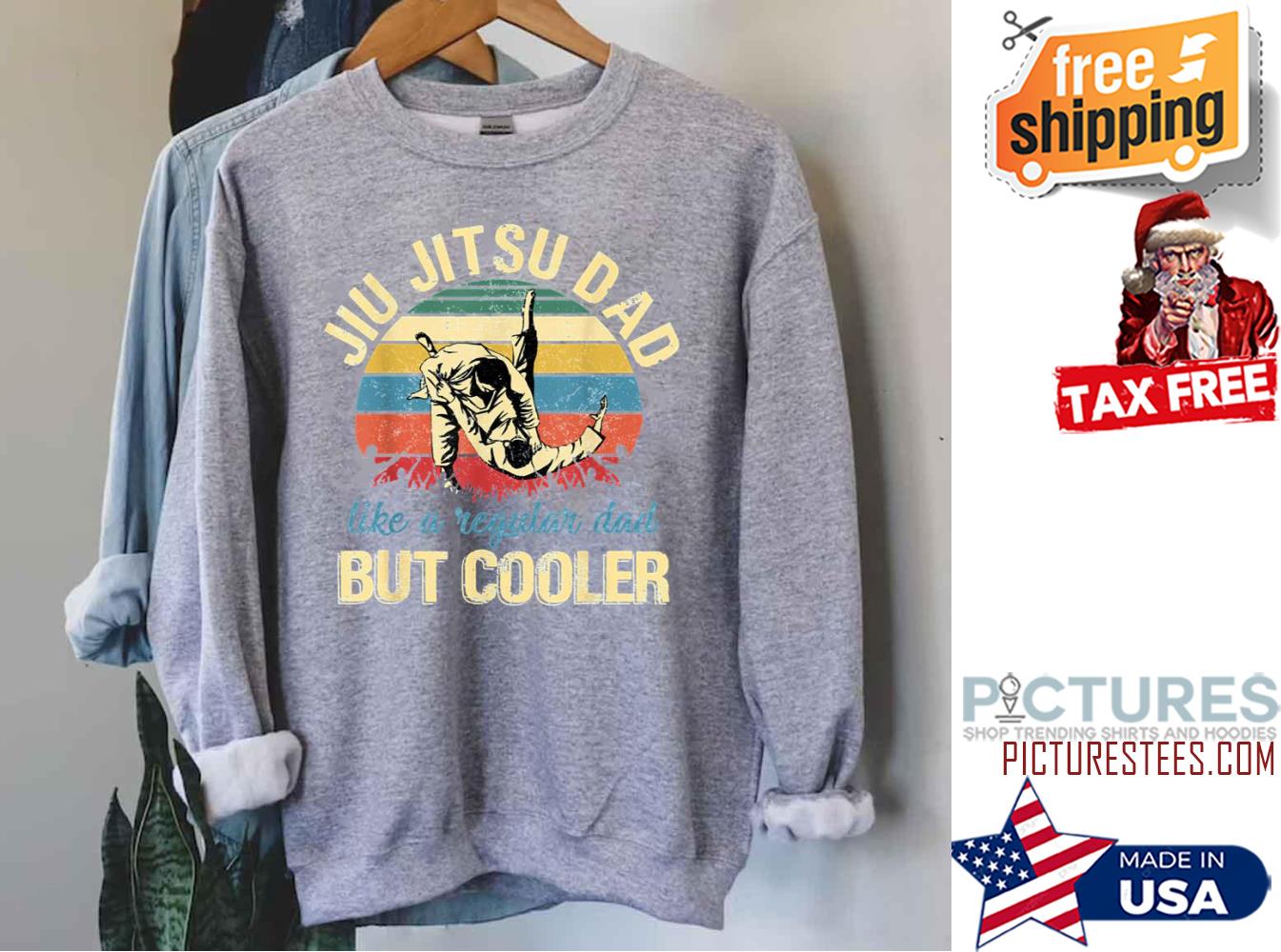 Jiu Jitsu Dad Like is regular dad but cooler sunset vintage shirt