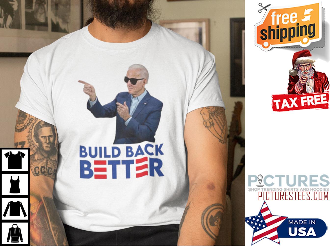 Joe Biden Build Back Better Shirt