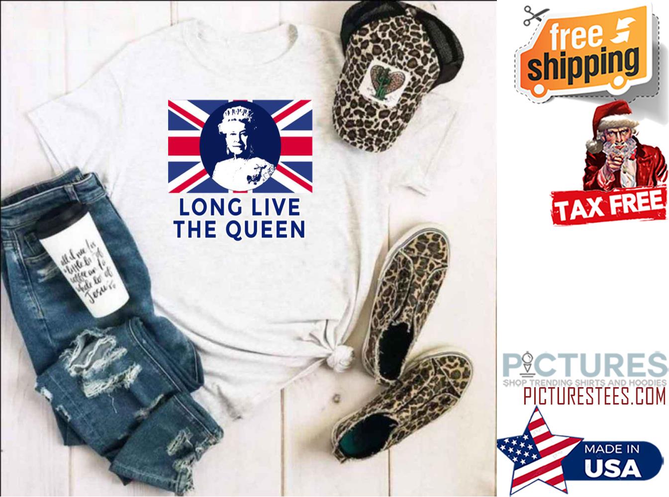 Long Live The Queen Elizabeth Uk shirt