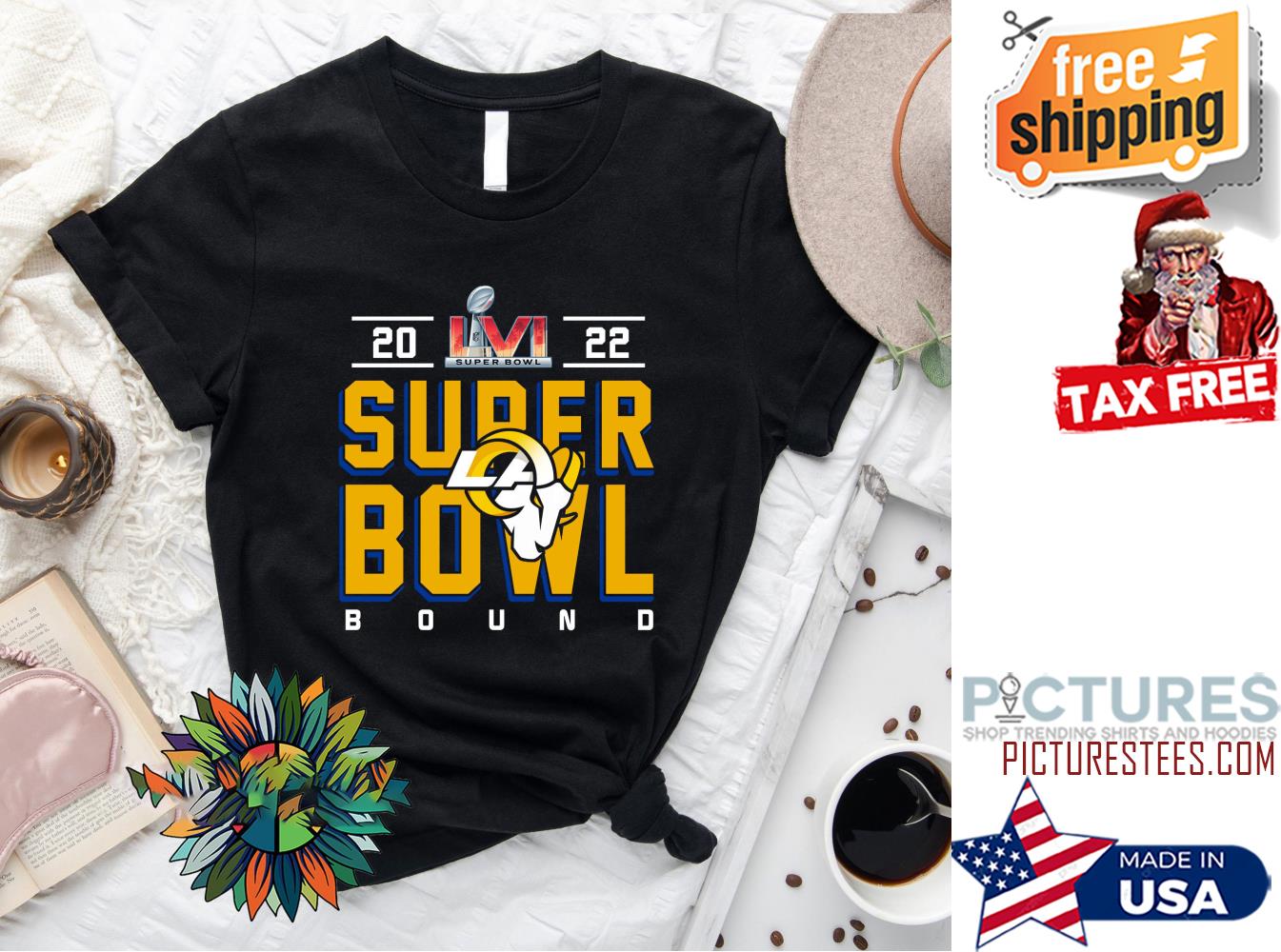 LVI Super Bowl LA Rams 2021 2022 Championship Shirt