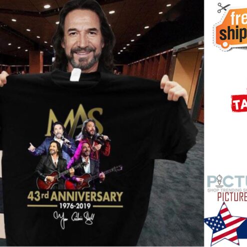 MAS 43rd anniversary 1976-2019 signatures shirt