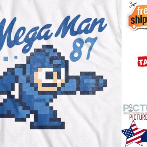 Megan man 87 pixel shirt