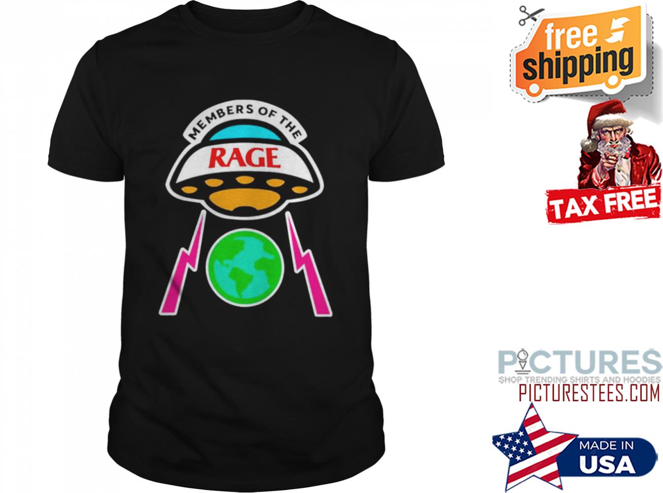 Members of the rage shirt