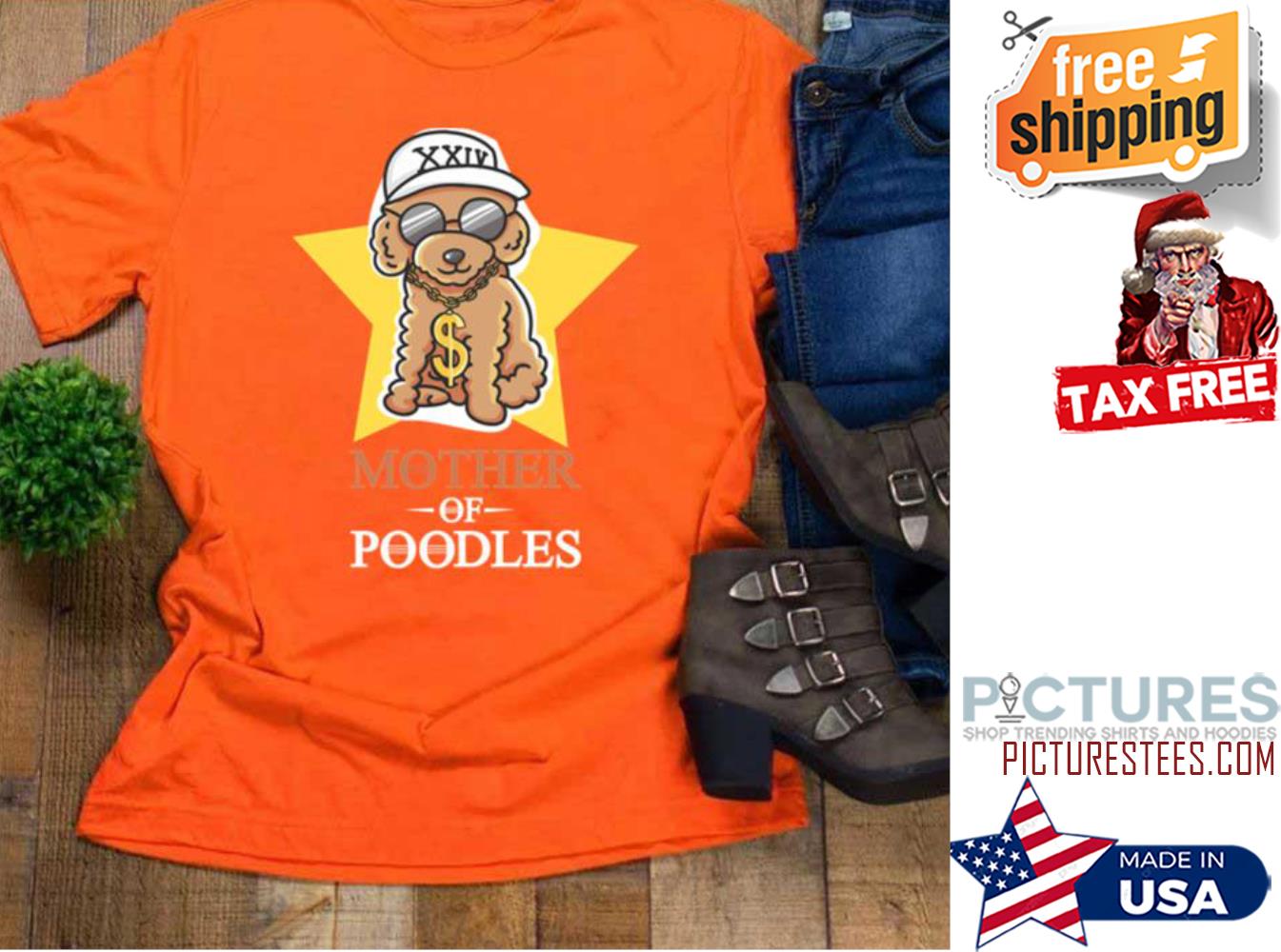 Mother Of Poodles Rich Dog Shirt