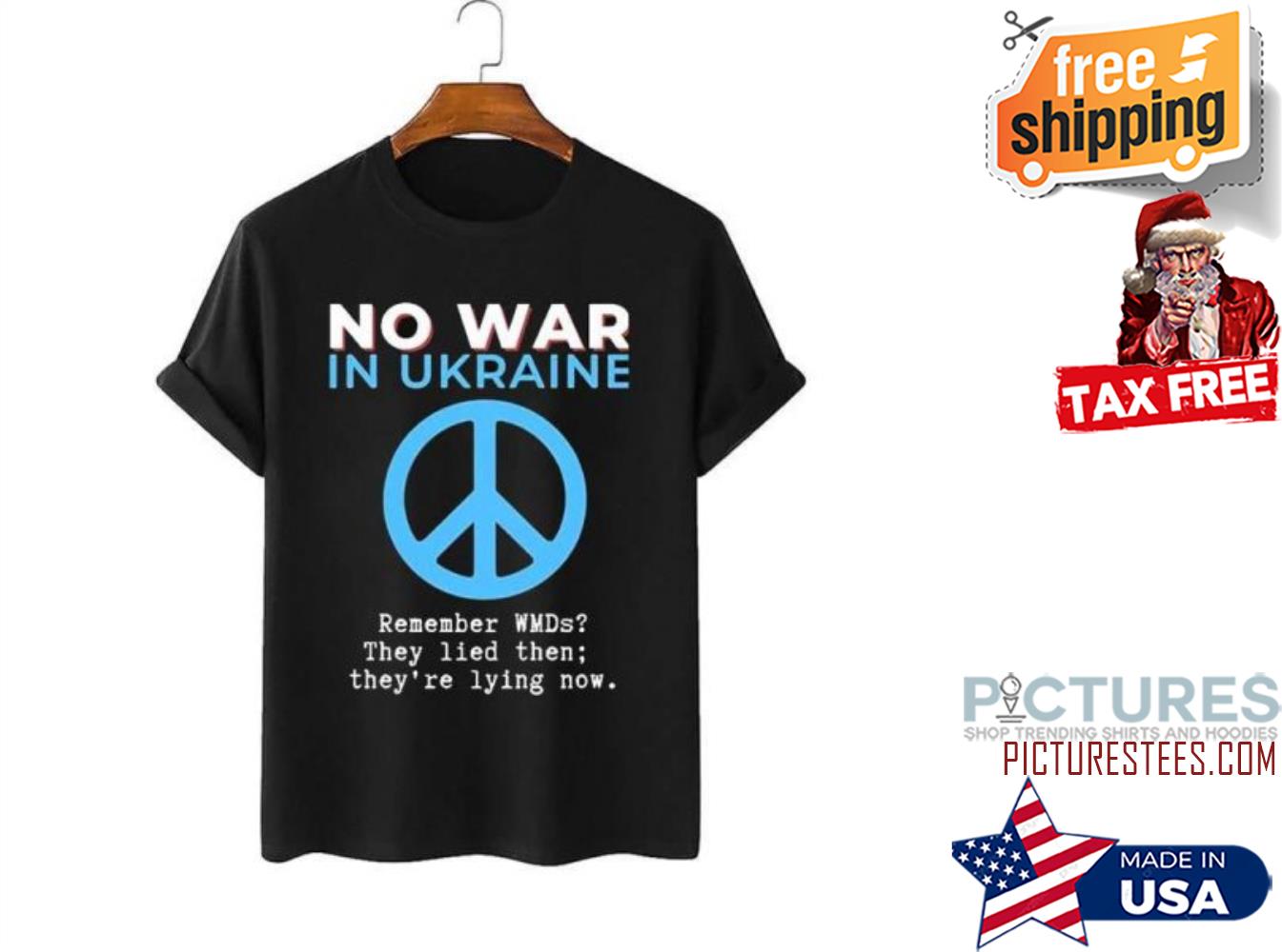 No War In Ukraine Hippie shirt