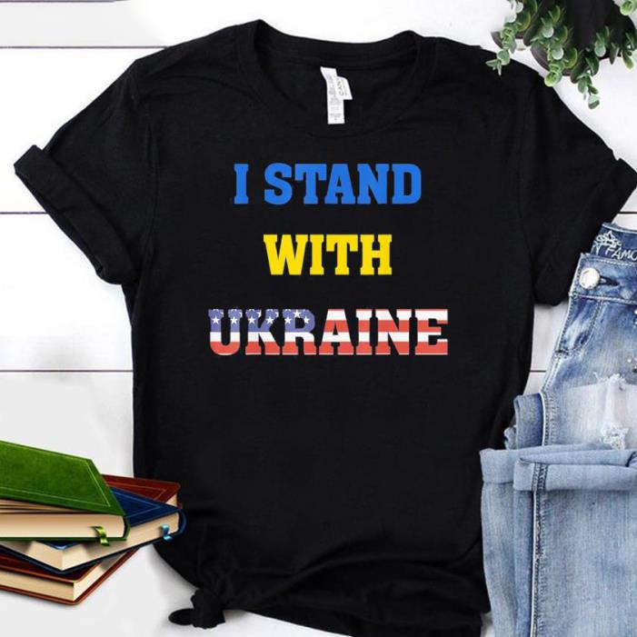 I Stand With Ukraine USA Support shirt