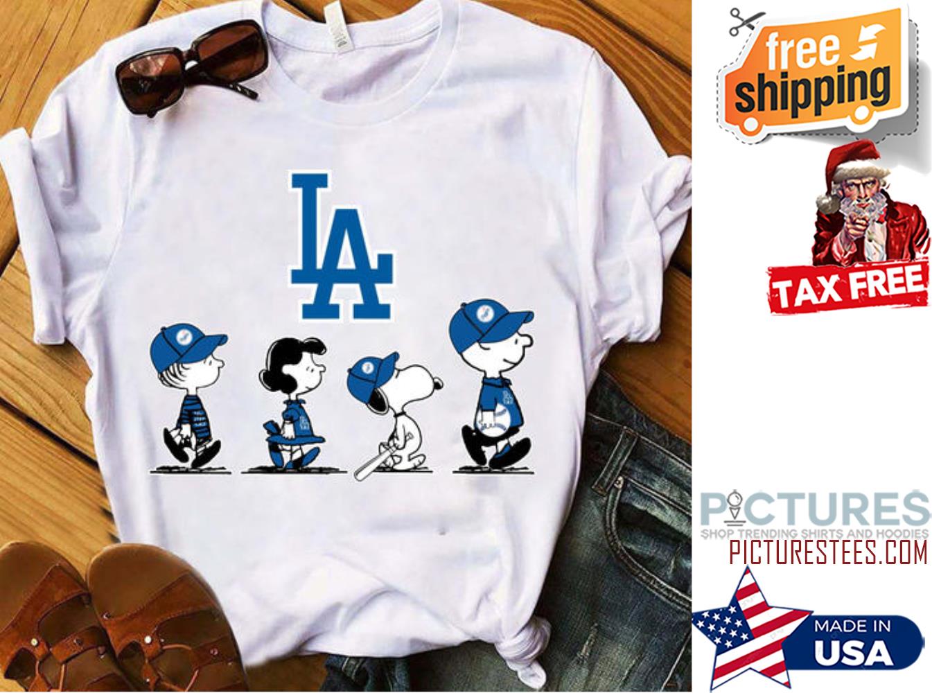 Los Angeles Dodgers Postseason Shirt Unisex T-Shirt Royal M