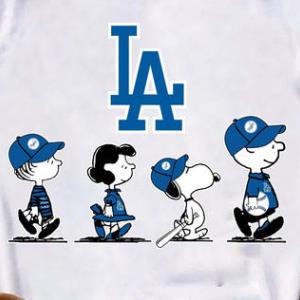 FREE shipping Peanus Crosswalk Los Angeles Dodgers shirt, Unisex