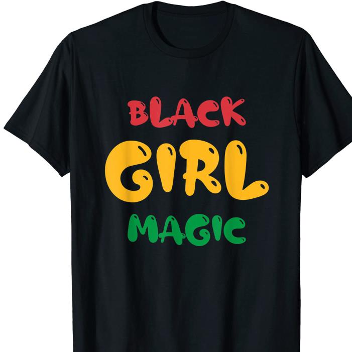 Afro black girl magic shirt