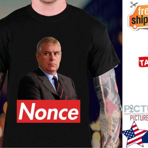 Prince Andrew Nonce shirt